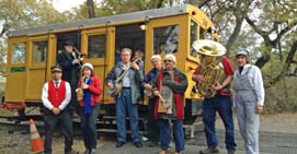 Santa Train 2015 Way Back When Band